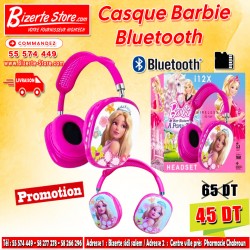 Casque Bluetooth Barbie I12X